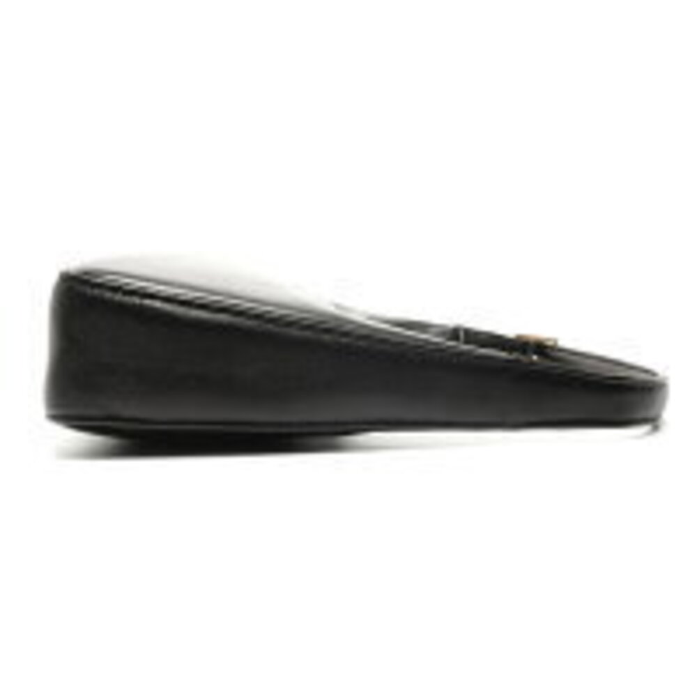 Yves Saint Laurent Calypso Leather Hobo Shoulder Bag Black - Picture 4 of 12